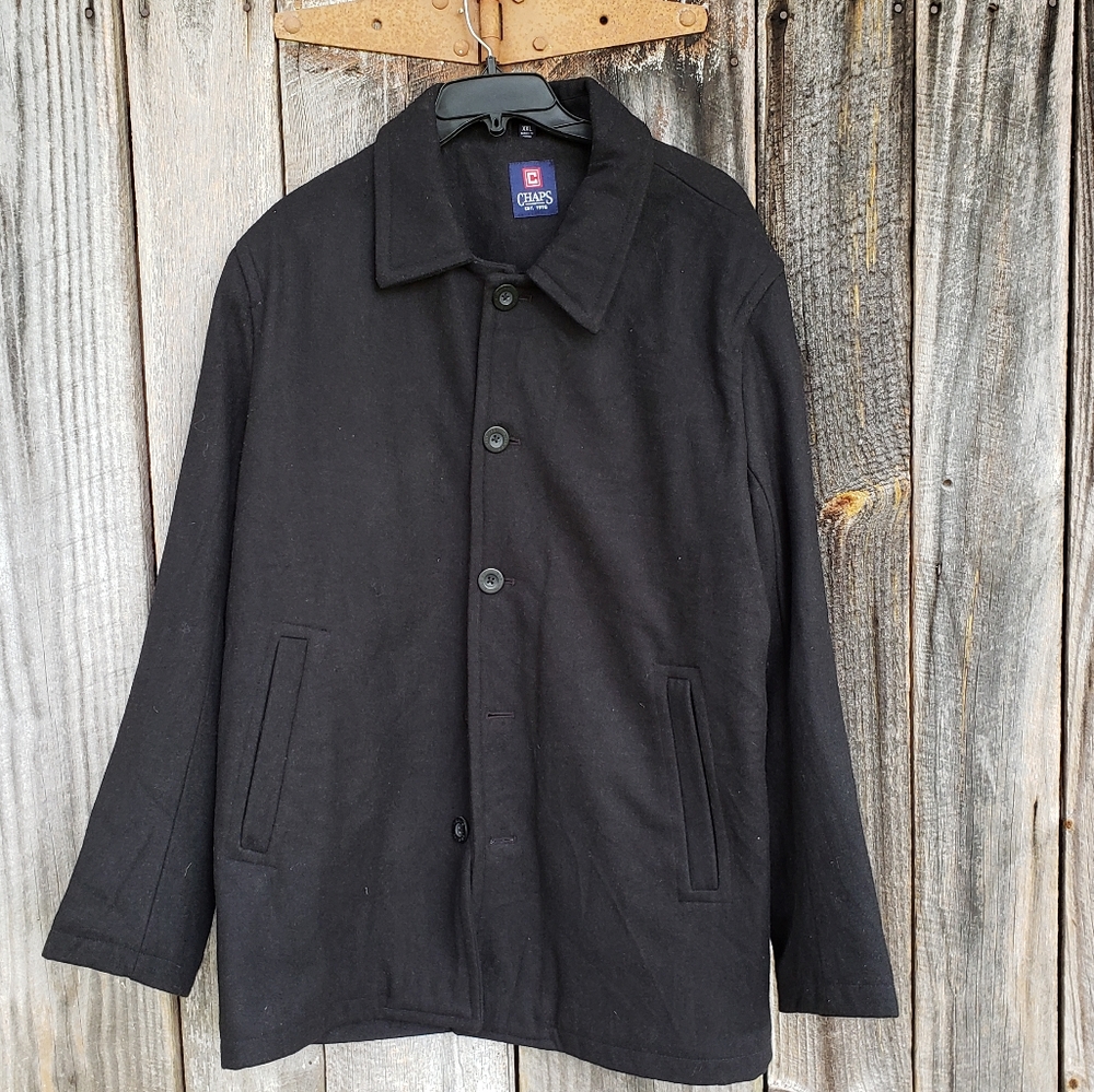 Chaps Wool Blend Coat